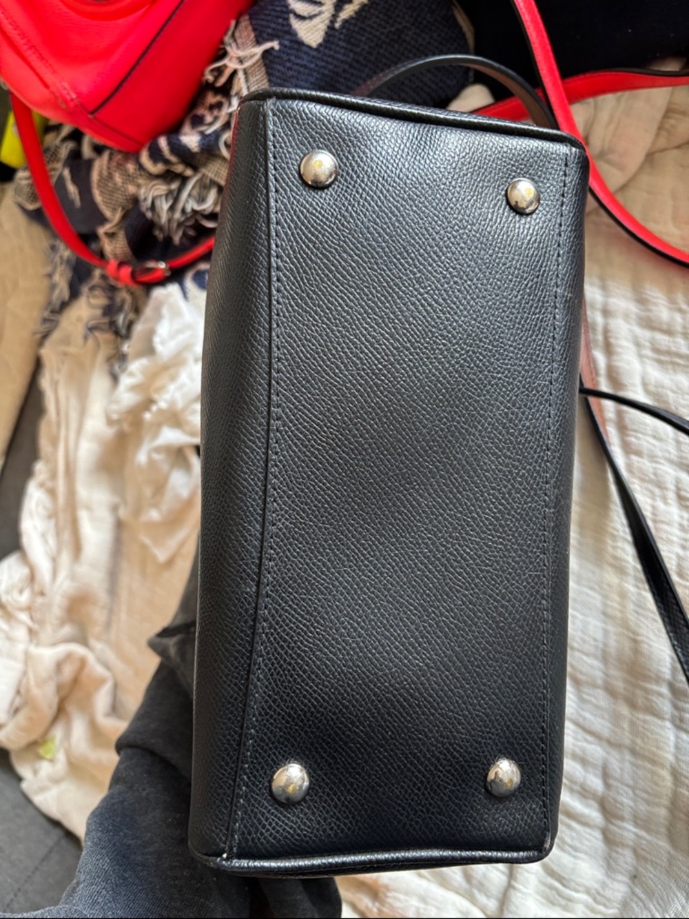 Coach x Peanuts Limited Edition Black Leather Satchel - Picture 4 of 5